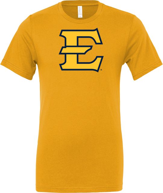 ETSU Bella + Canvas Jersey Cotton T Shirt ETSU Athletic Mark E - ONLINE ONLY