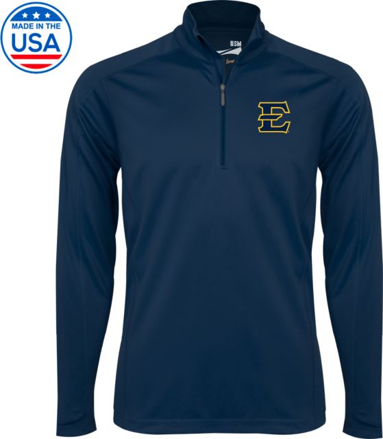 ETSU Syntrel Interlock 1/4 Zip ETSU Athletic Mark E - ONLINE ONLY