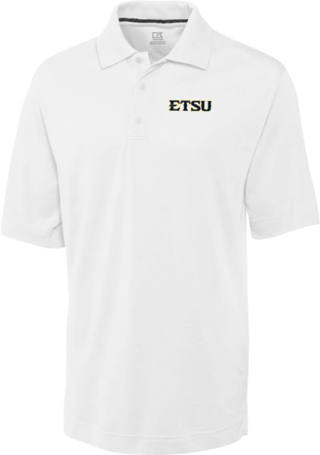 ETSU C&B Advantage TriBlend Pique Polo ETSU Athletic Mark Wordmark - ONLINE ONLY
