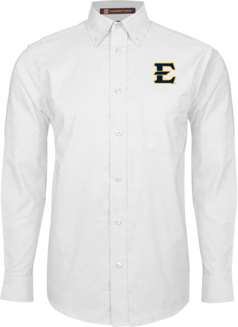 ETSU Oxford Long Sleeve Shirt ETSU Athletic Mark E - ONLINE ONLY