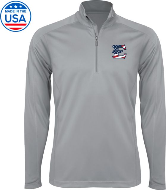 ETSU Syntrel Platinum Interlock 1/4 Zip ETSU Patriotic E - ONLINE ONLY