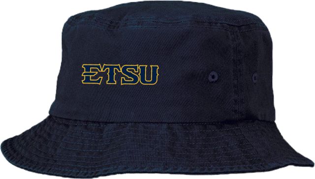 ETSU Sportsman Bucket Hat ETSU Athletic Mark Wordmark - ONLINE ONLY