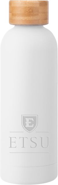 East Tennessee State University Blair Stainless Steel Bottle w/ Bamboo Lid 17 oz