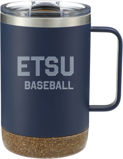 ETSU Valhalla Vacuum Insulated Camp Mug 14oz ETSU Baseball Engraved - ONLINE ONLY