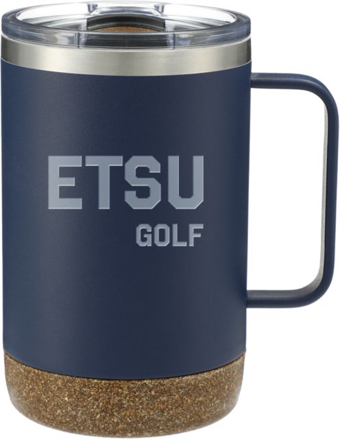 ETSU Valhalla Vacuum Insulated Camp Mug 14oz ETSU Golf Engraved - ONLINE ONLY