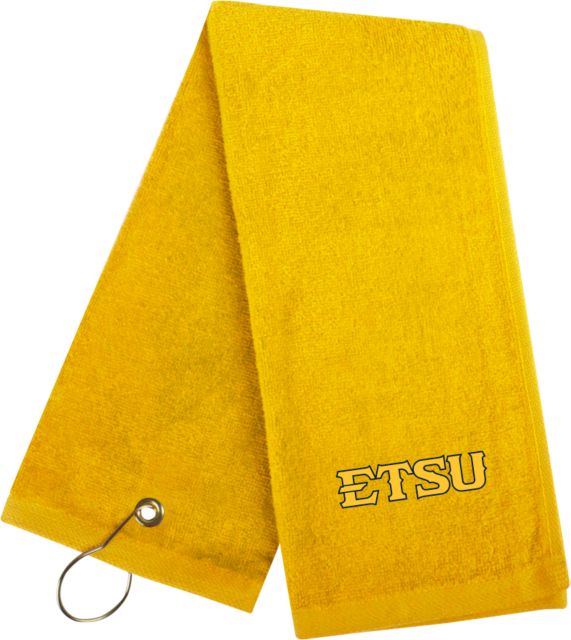 ETSU Golf Towel ETSU Athletic Mark Wordmark - ONLINE ONLY