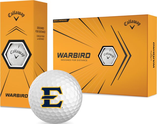 ETSU Callaway Warbird Golf Balls 12/pkg ETSU Athletic Mark E - ONLINE ONLY