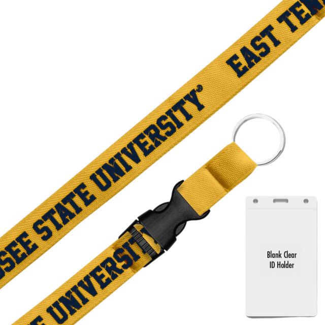 East Tennessee State University 3-4'' Lanyard