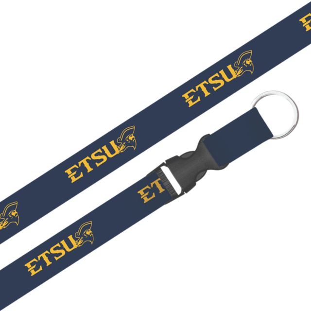 East Tennessee State University Buccaneers Lanyard with Buckle