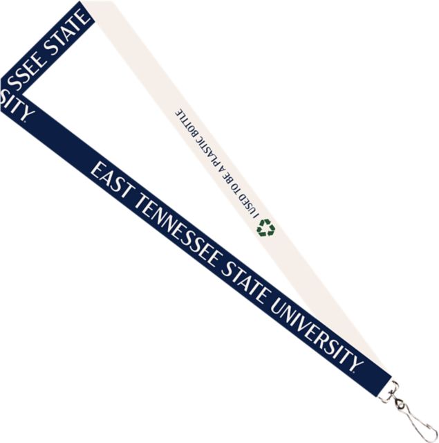 East Tennessee State University Recycled Lanyard