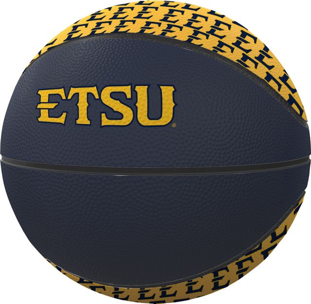 East Tennessee State University Mini Rubber Basketball