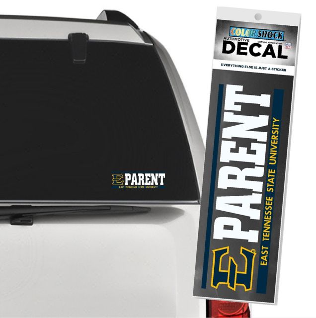 East Tennessee State University Parent Decal