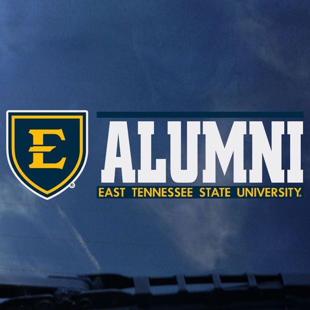 East Tennessee State University Alumni Decal