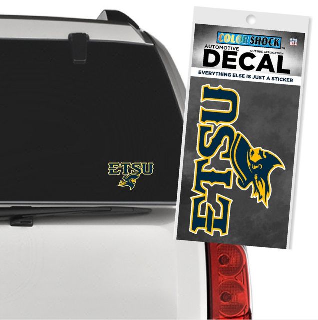 East Tennessee State University Buccaneers Decal