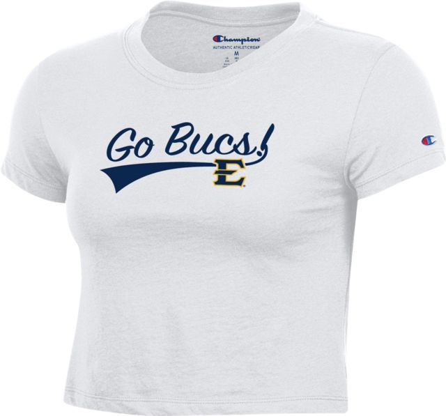 East Tennessee State University Buccaneers Women's Cropped Short Sleeve T-Shirt
