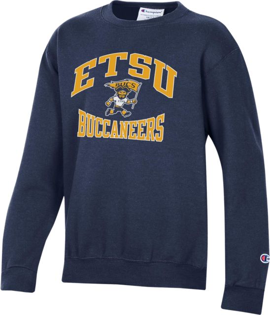East Tennessee State University Youth Buccaneers Crewneck