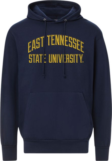 Men's Navy ETSU Buccaneers Long Sleeve Hoodie T-Shirt