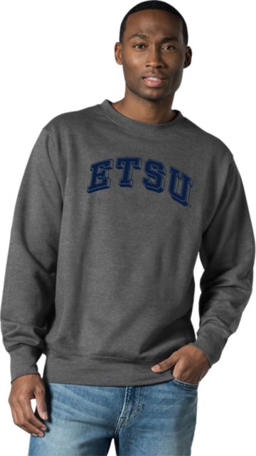 : Sport Your Gear East Tennessee State University Buccaneers ETSU  Distressed Retro Logo Long Sleeve T-Shirt (Denim Heather, S) : Sports &  Outdoors