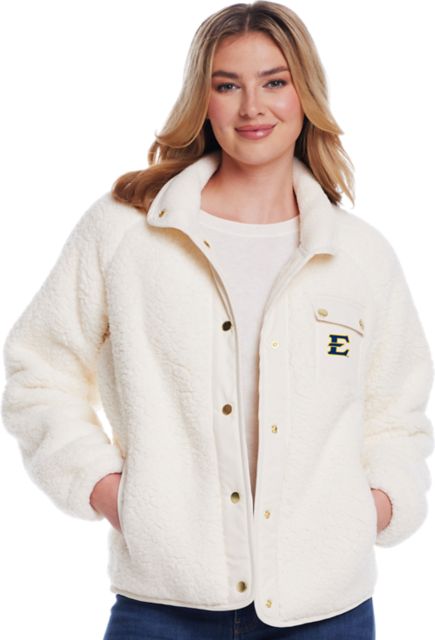East Tennessee State University Women's Sherpa Snap Jacket