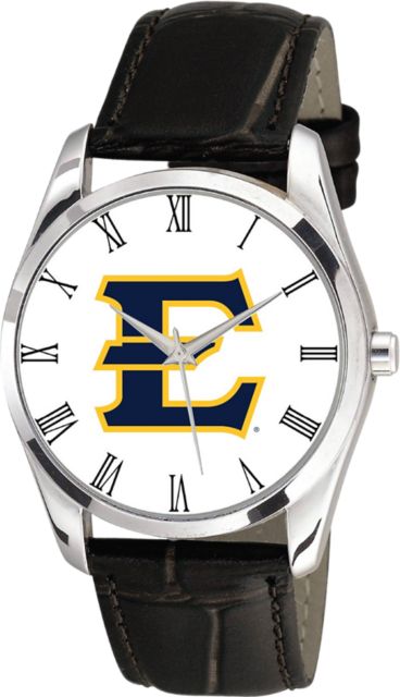 East Tennessee State University 36mm Men's Leather Watch