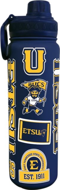 East Tennessee State University 24 oz. Full Wrap Bottle