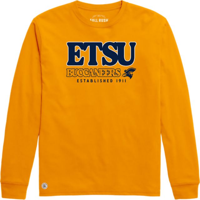 East Tennessee State University Buccaneers Long Sleeve T-Shirt: East  Tennessee State University