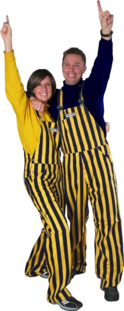 East Tennessee State University Stripe Game Bib Overalls