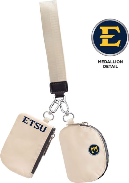 East Tennessee State University Oversized Key Strap Coin Purse