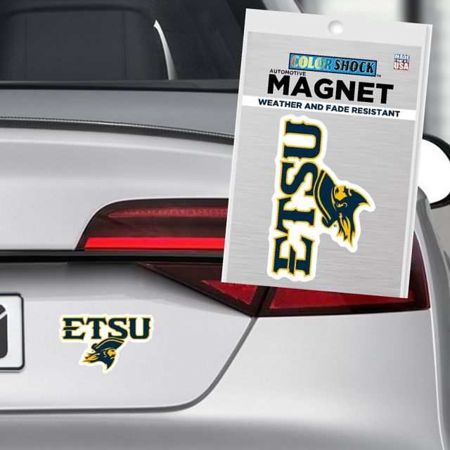East Tennessee State University 6x6 Magnet
