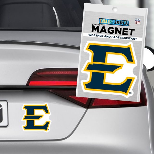 East Tennessee State University 4x4 Magnet