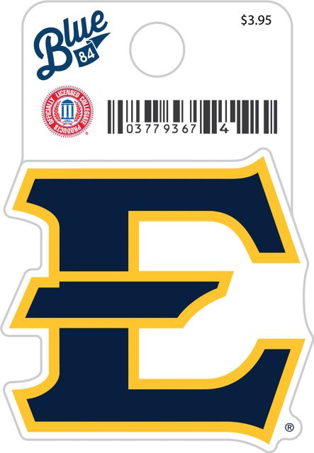 East Tennessee State University Buccaneers Mini Sticker