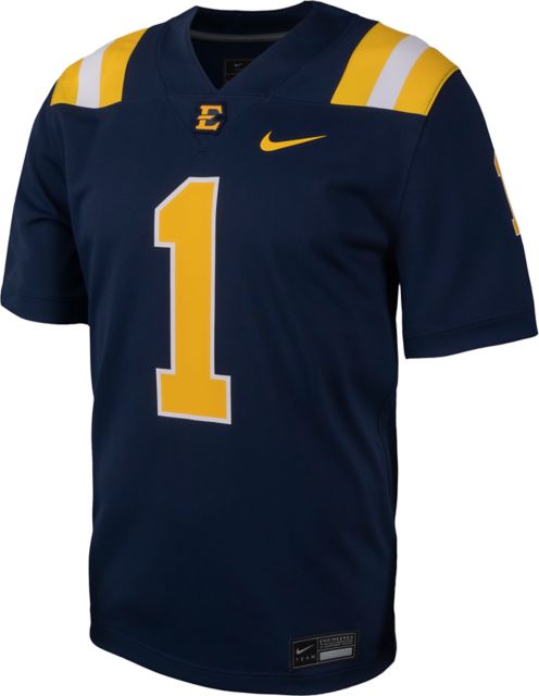 East Tennessee State University Football #1 Replica Jersey 3XL