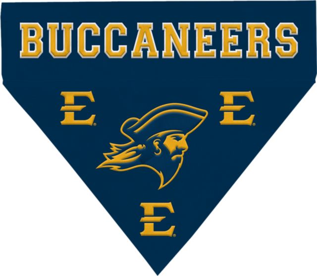 East Tennessee State University Buccaneers Pet Bandanna