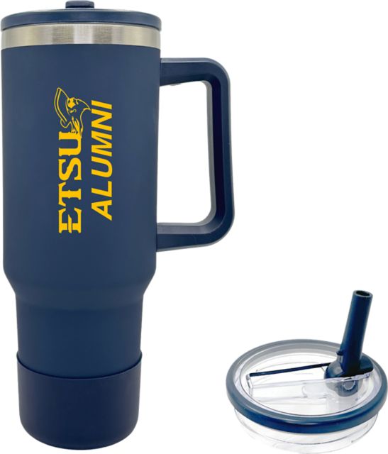 East Tennessee State University 40 oz. Tumbler with Straw