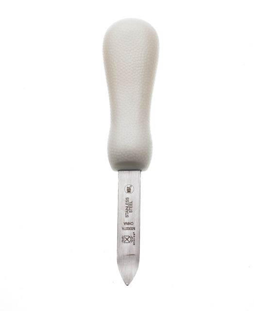 2.75'' Oyster Knife - New Haven Style, Bent Tip - Poly Handle