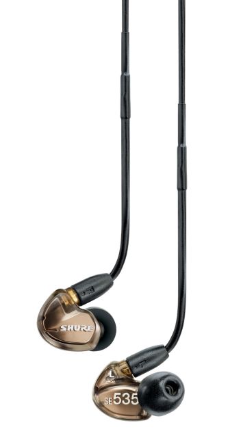 SHURE SE535-V EARPHNONE BRONZE