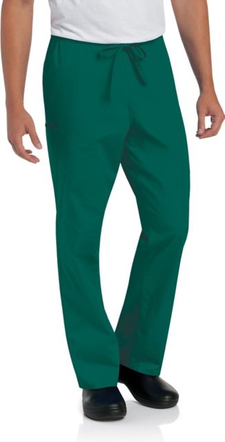 Scrub Zone Unisex Straight-Leg Cargo Scrub Pants Hunter 2X Large