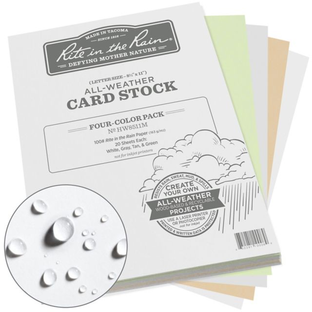 8.5x11 Card Stock in Assorted Colors 80 Count