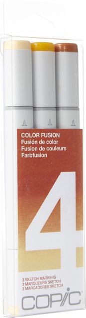 Copic Sketch Marker Set 3 Color Fusion 4