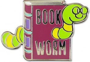 PIN BOOKWORM