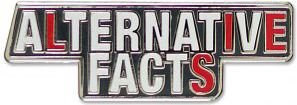 PIN ALTERNATIVE FACTS