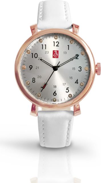 BEVERLY COLLECTION WATCH-MELROSE ROSE GOLD AND WHITE