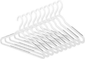 Whitmor Slim Sure Grip Hanger Gray 10 Pack