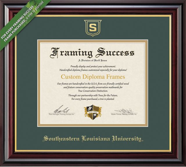 Southeastern Louisiana University 8.5'' x 11'' Windsor Diploma Frame