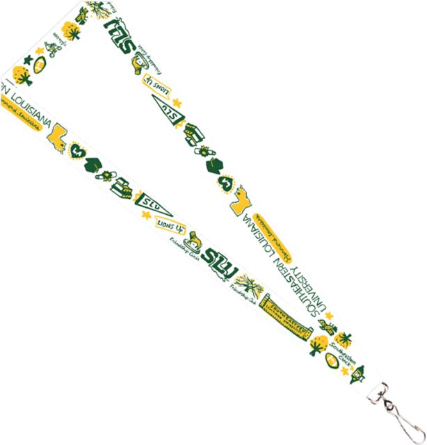 Southeastern Louisiana University Julia Gash 3-4'' Satin Lanyard