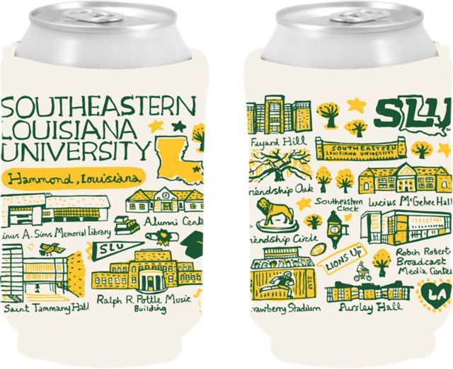 Southeastern Louisiana University Julia Gash Can Coozie