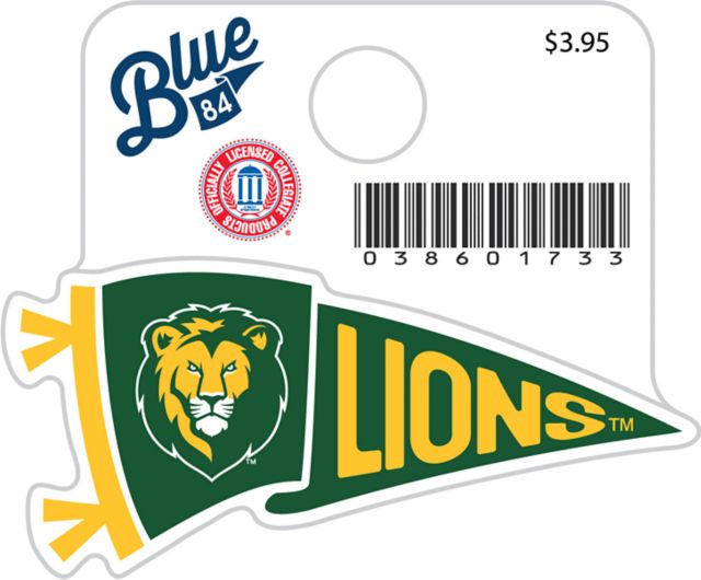 Southeastern Louisiana University Lions Mini Sticker