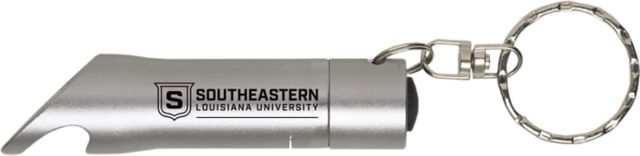 Southeastern Louisiana University Flashlight and Bottle Opener Keychain