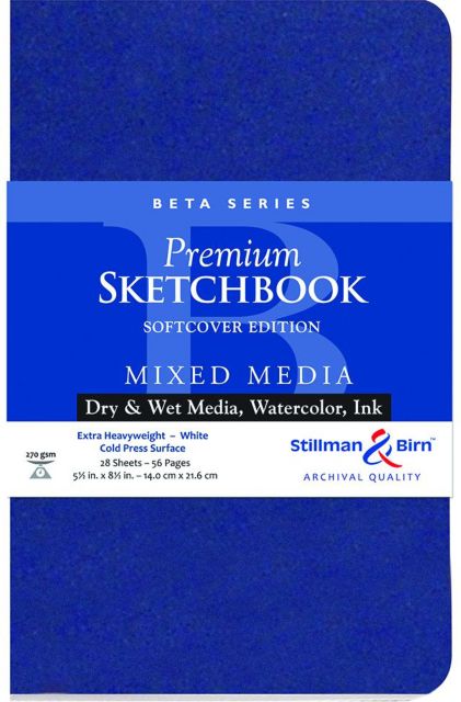 BETA SOFTCOVER SKETCHBOOK  5.5X8.5
