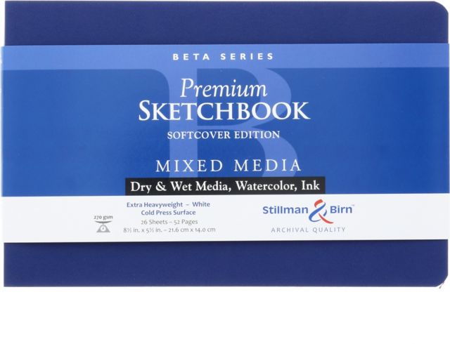 BETA SOFTCOVER SKETCHBOOK LANDSCAPE 8.5X5.5